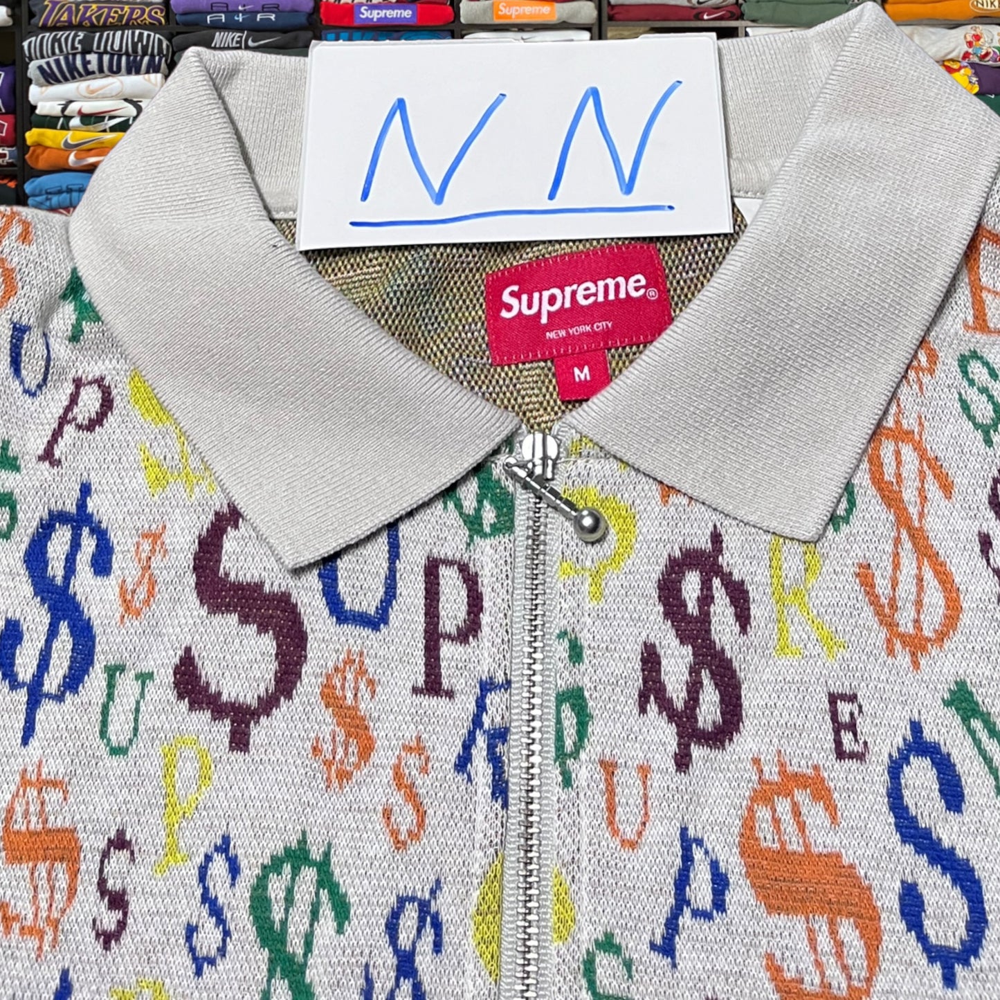 Supreme $ sign sweater