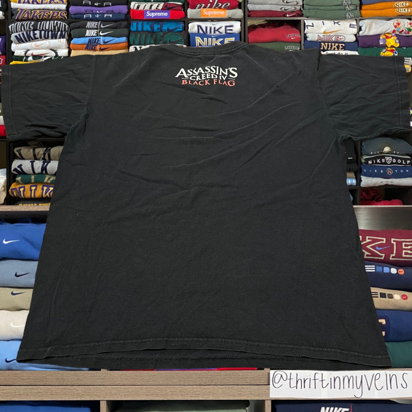 Y2k skeleton grunge skater shirt
