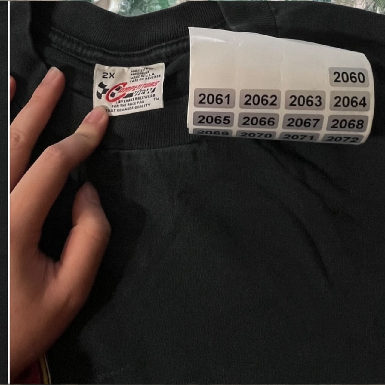 90s Jurassic nascar double sided shirt