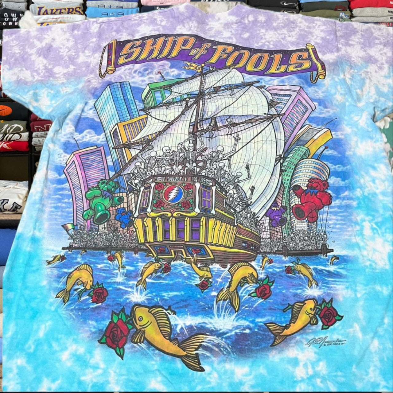 90s Grateful Dead all over print