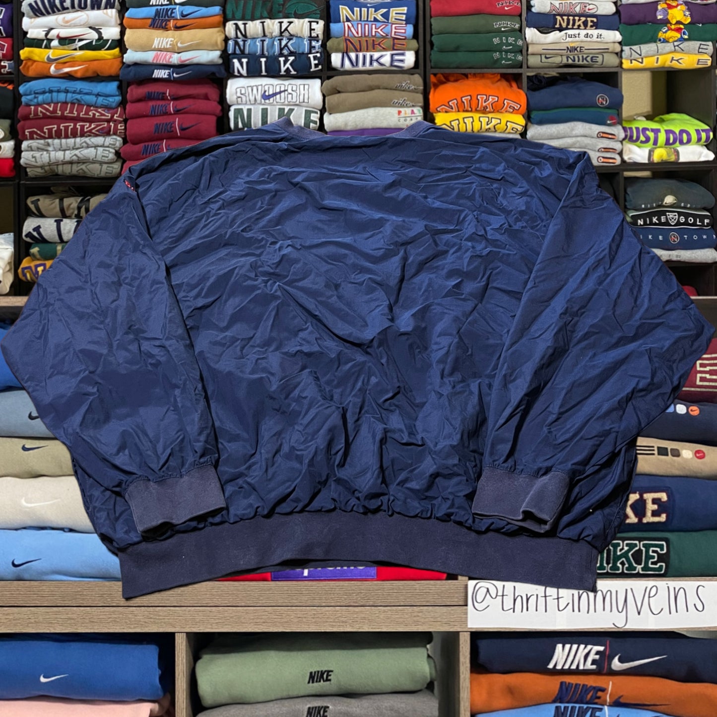 90s polo sports pull over windbreaker