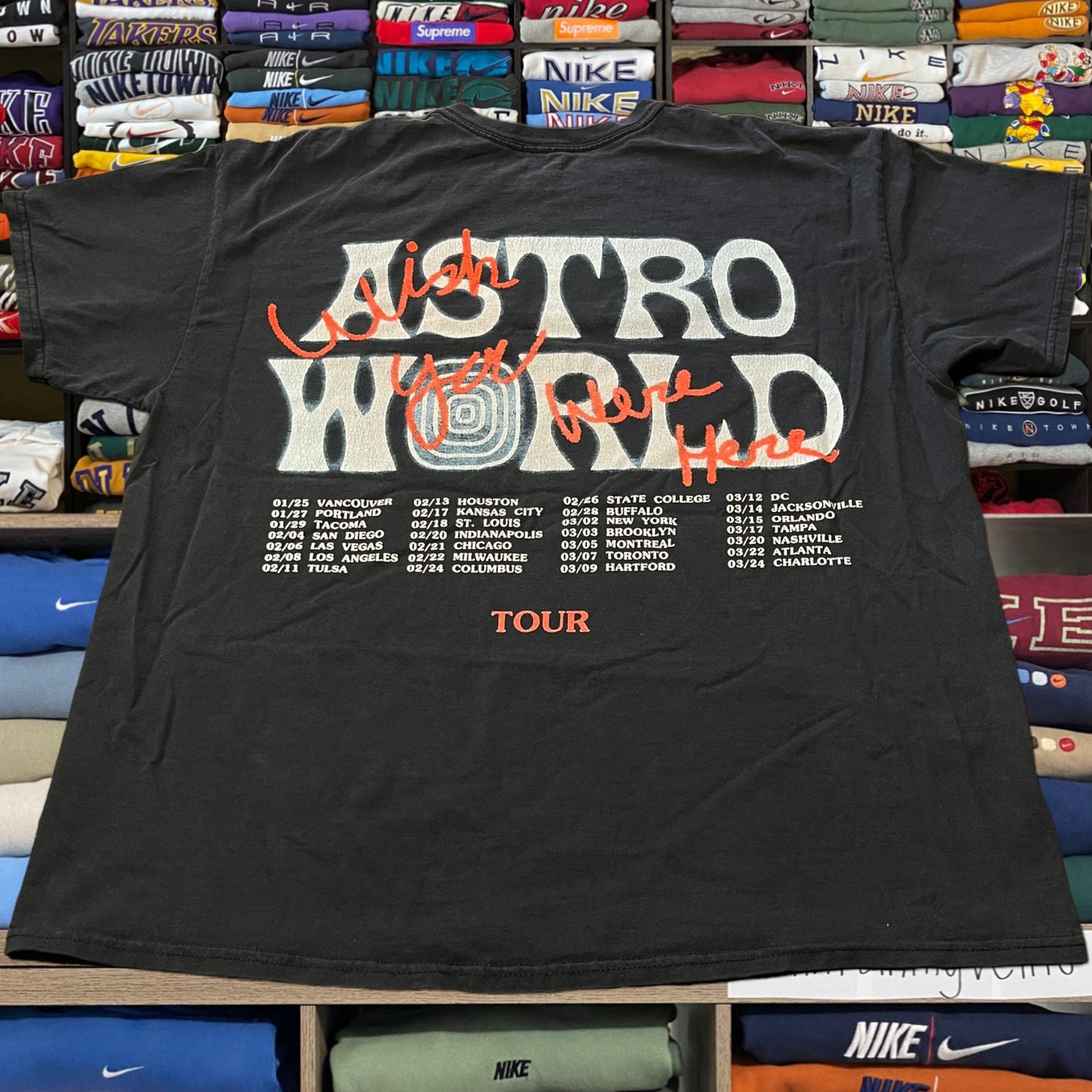 Astro world Travis Scott shirt
