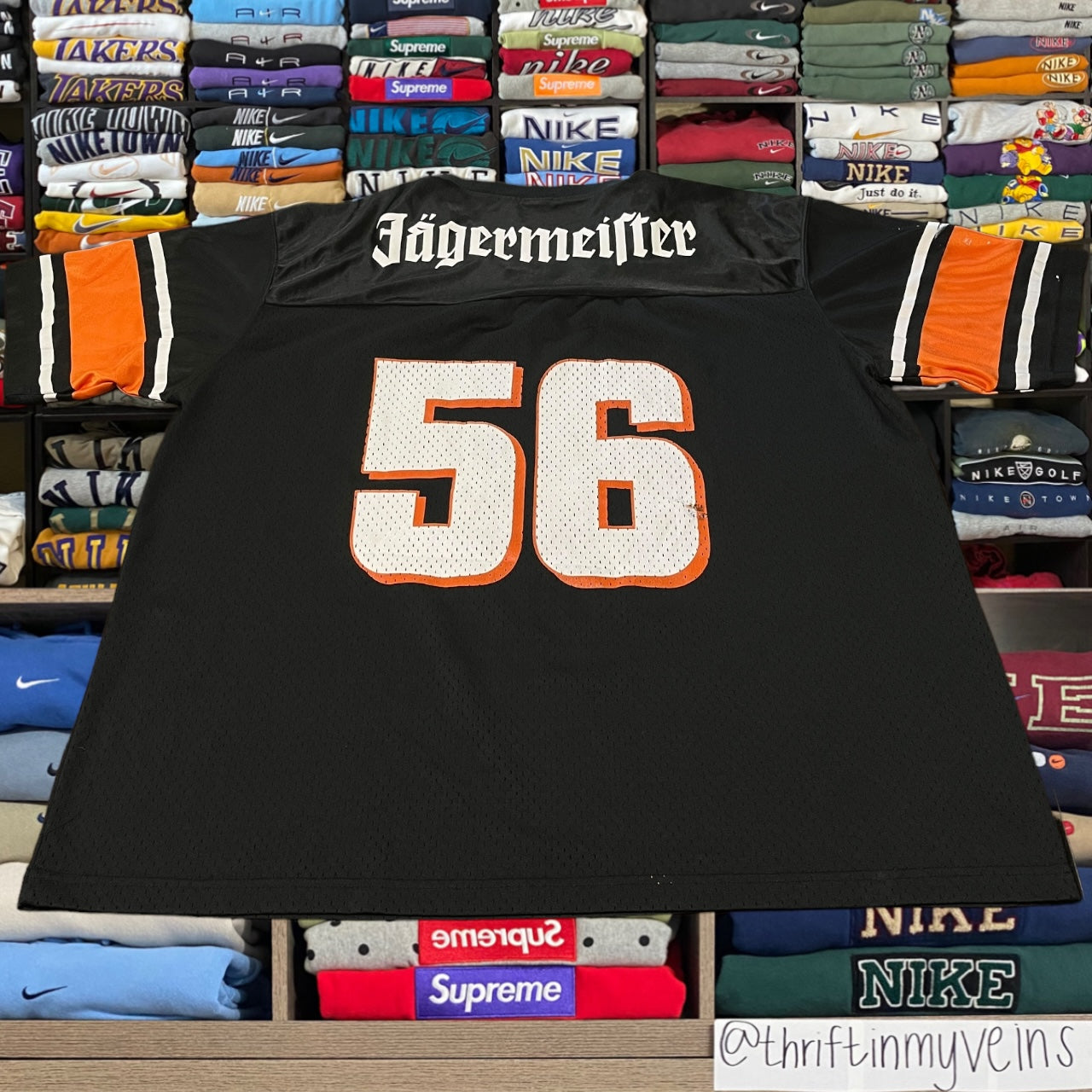 Jagermeister football jersey
