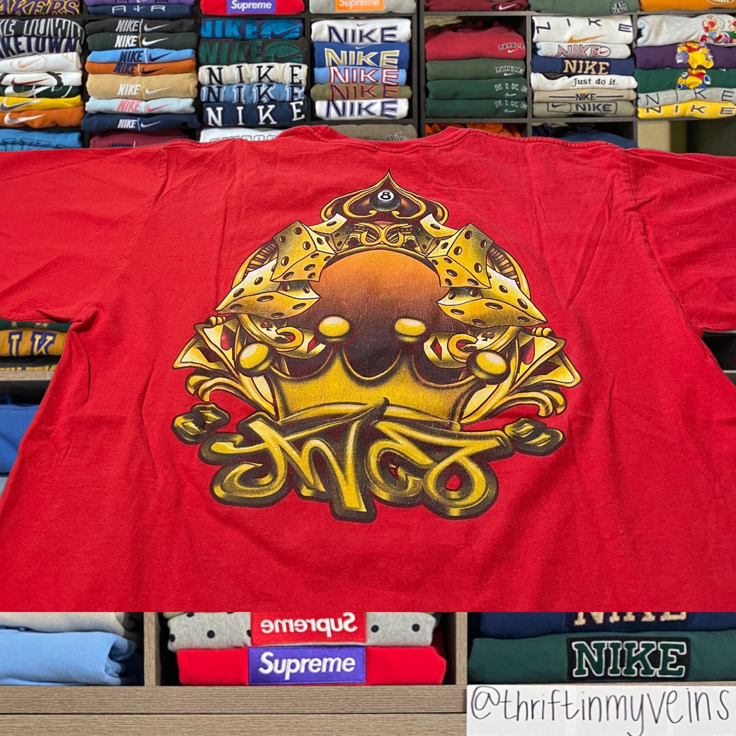 Y2K jnco jeans fire shirt