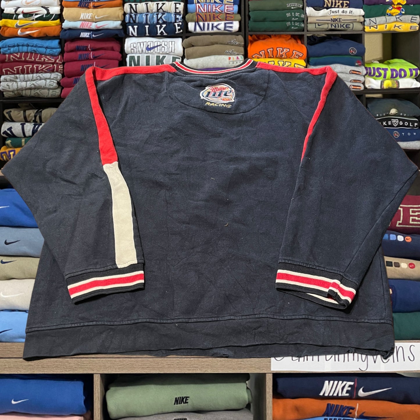 90s rusty Wallace nascar crewneck sweater