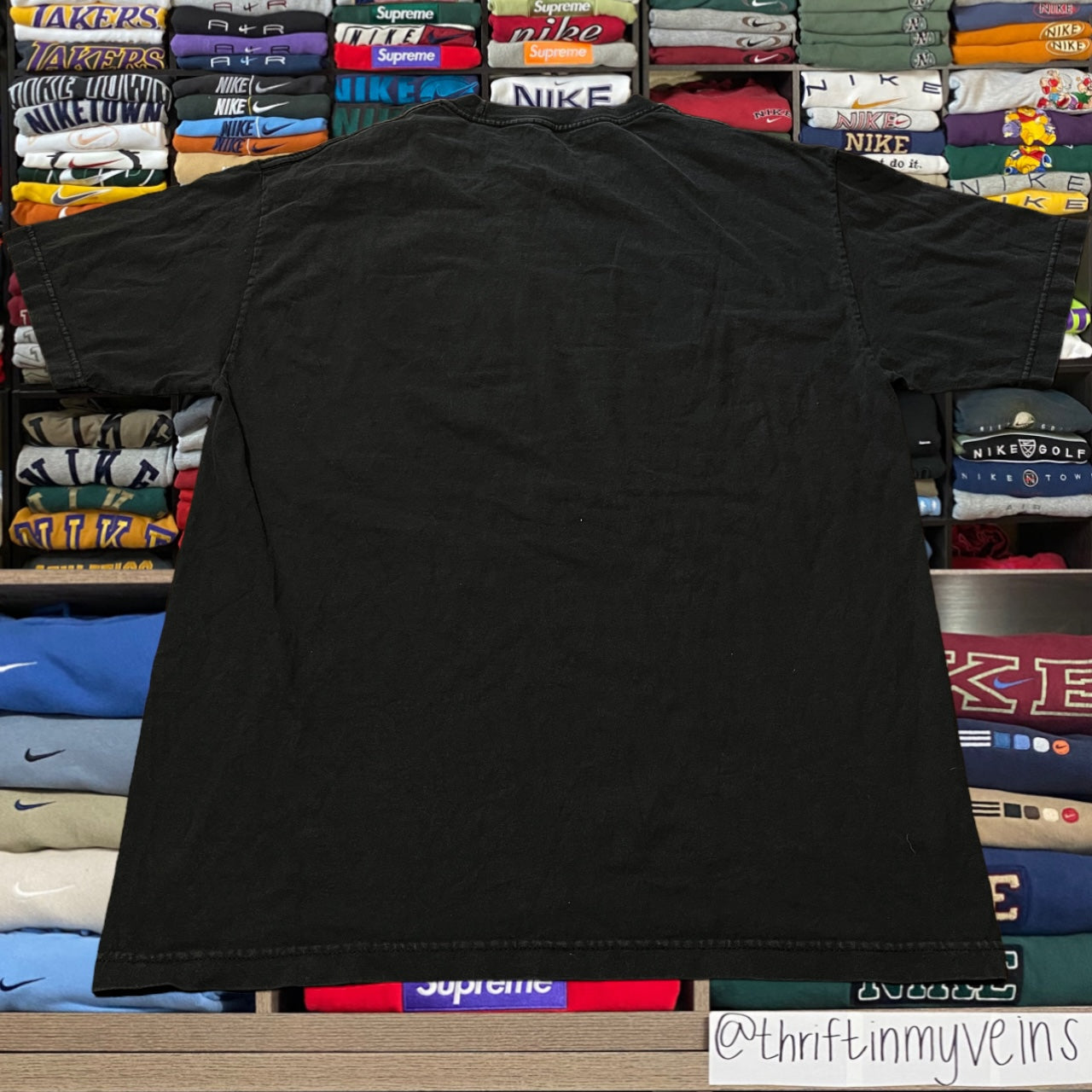 Y2K Fox racing black skater shirt