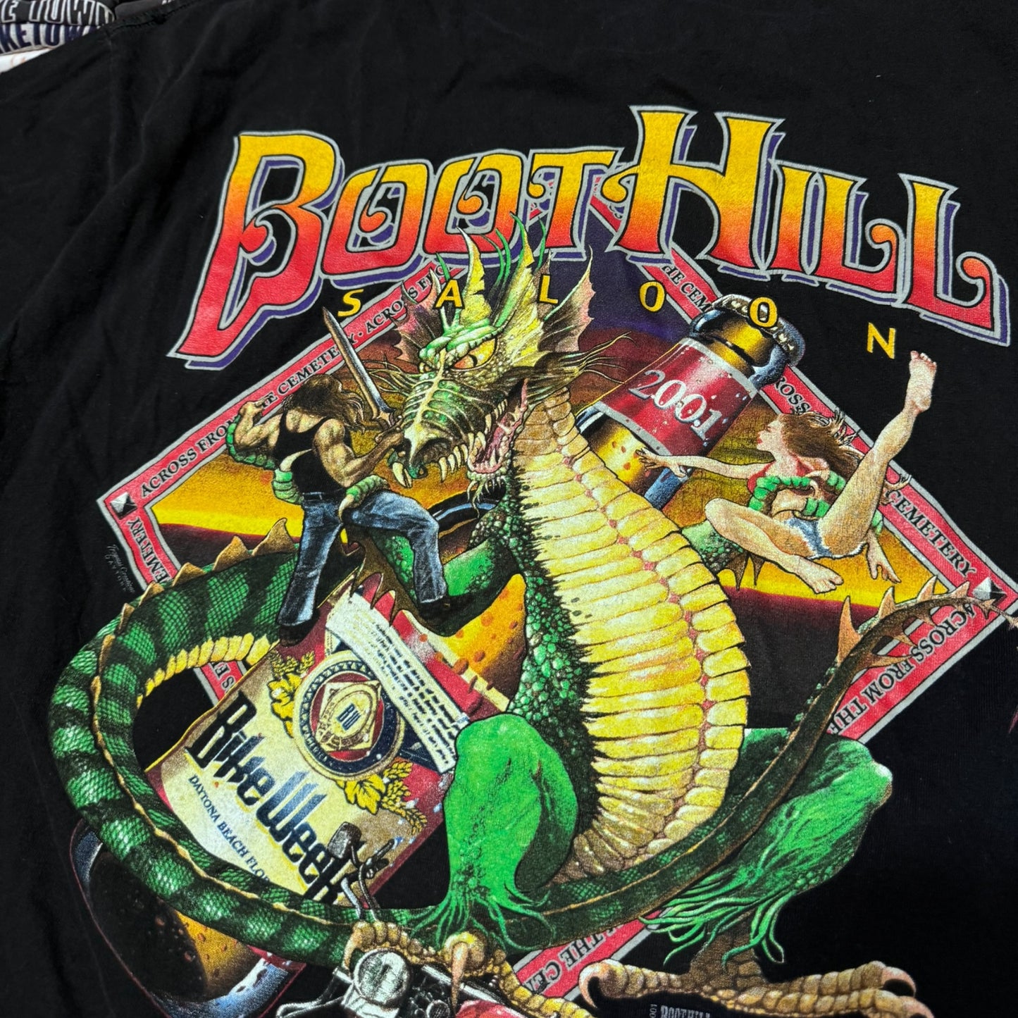 2001 dragon shirt ( xlarge )