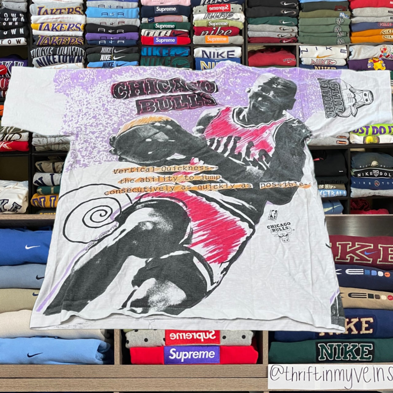 90s Michael Jordan all over print