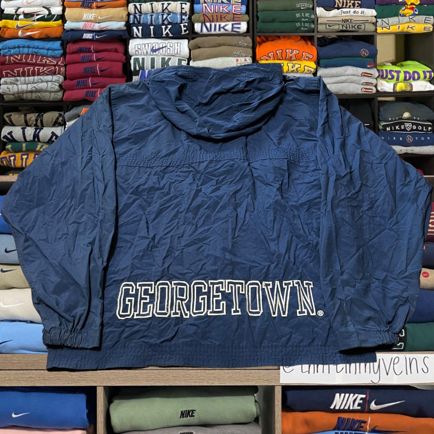 90s Georgetown windbreaker