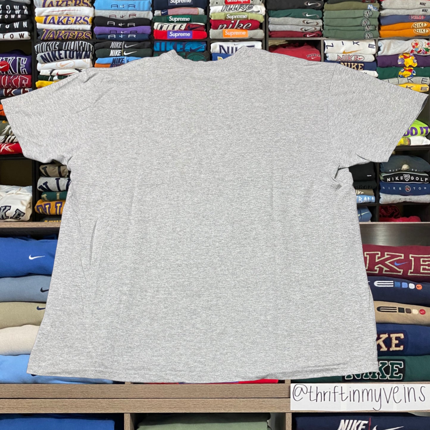 Y2K dc shoes grey shirt
