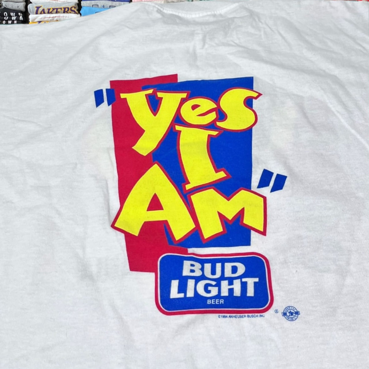 90s bud light promo shirt