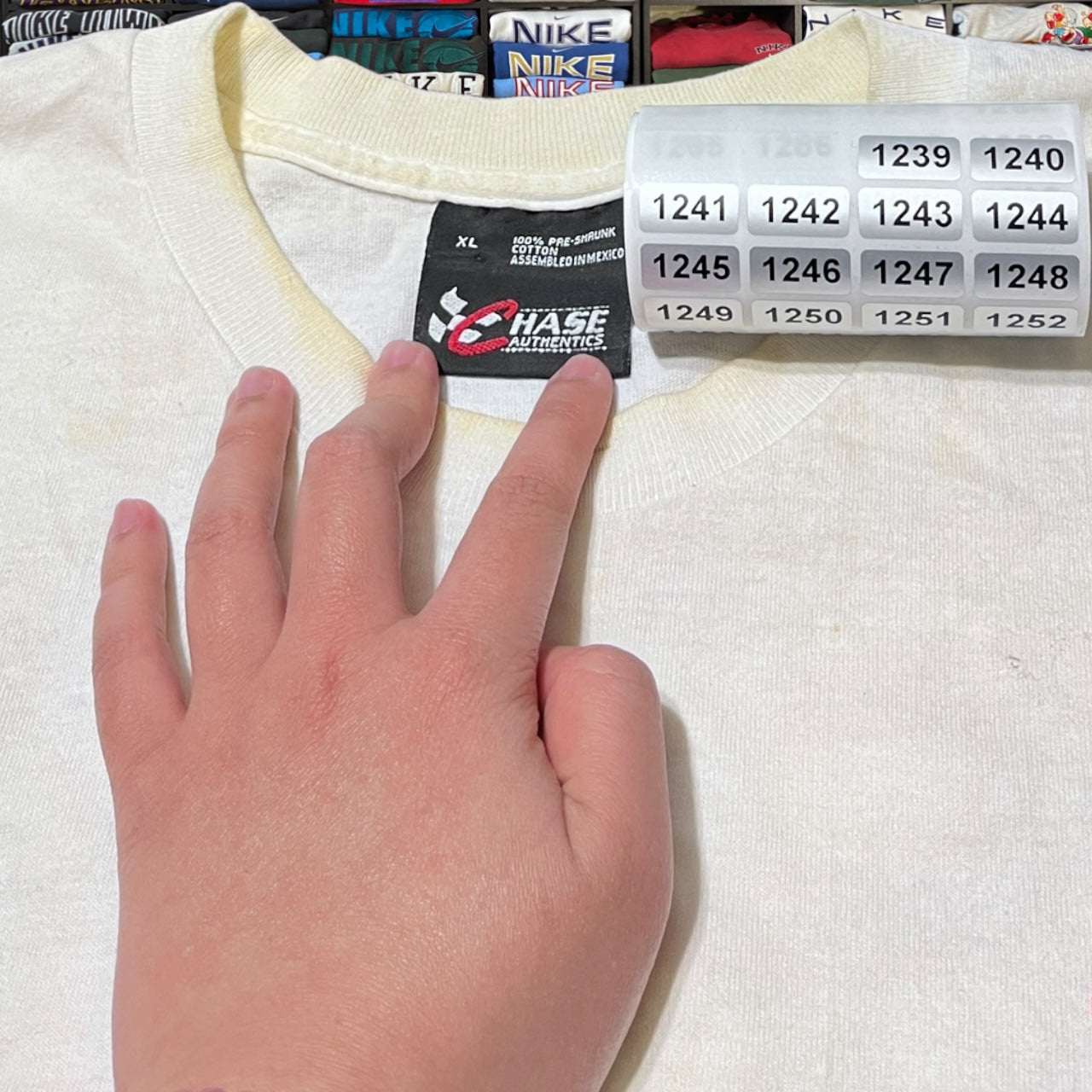 vintage 90's nascar shirt