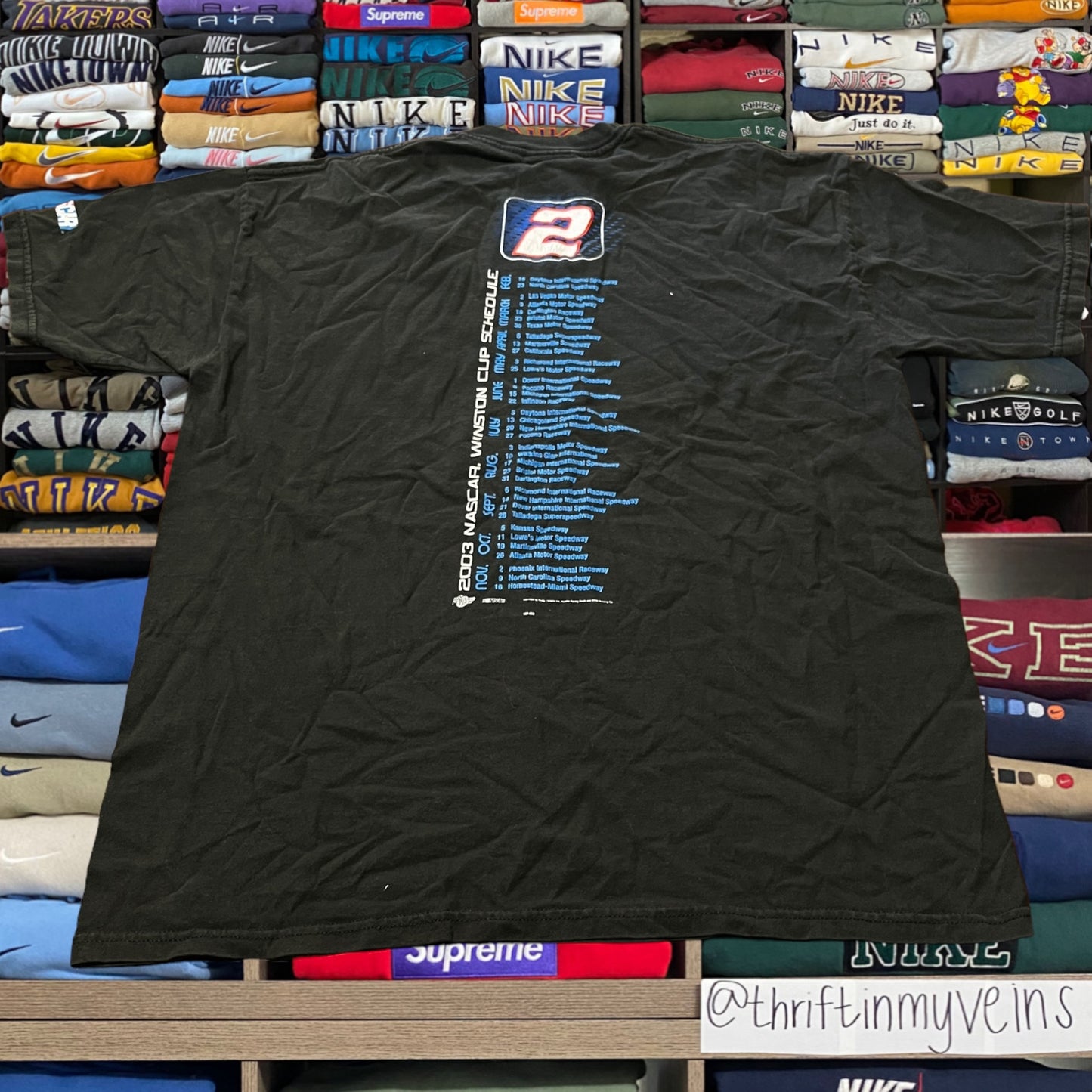 Y2K nascar shirt