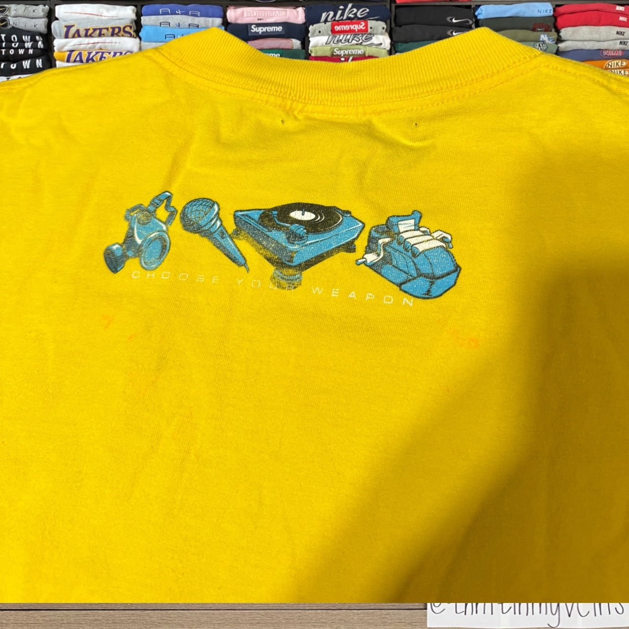 90s skater DJ shirt