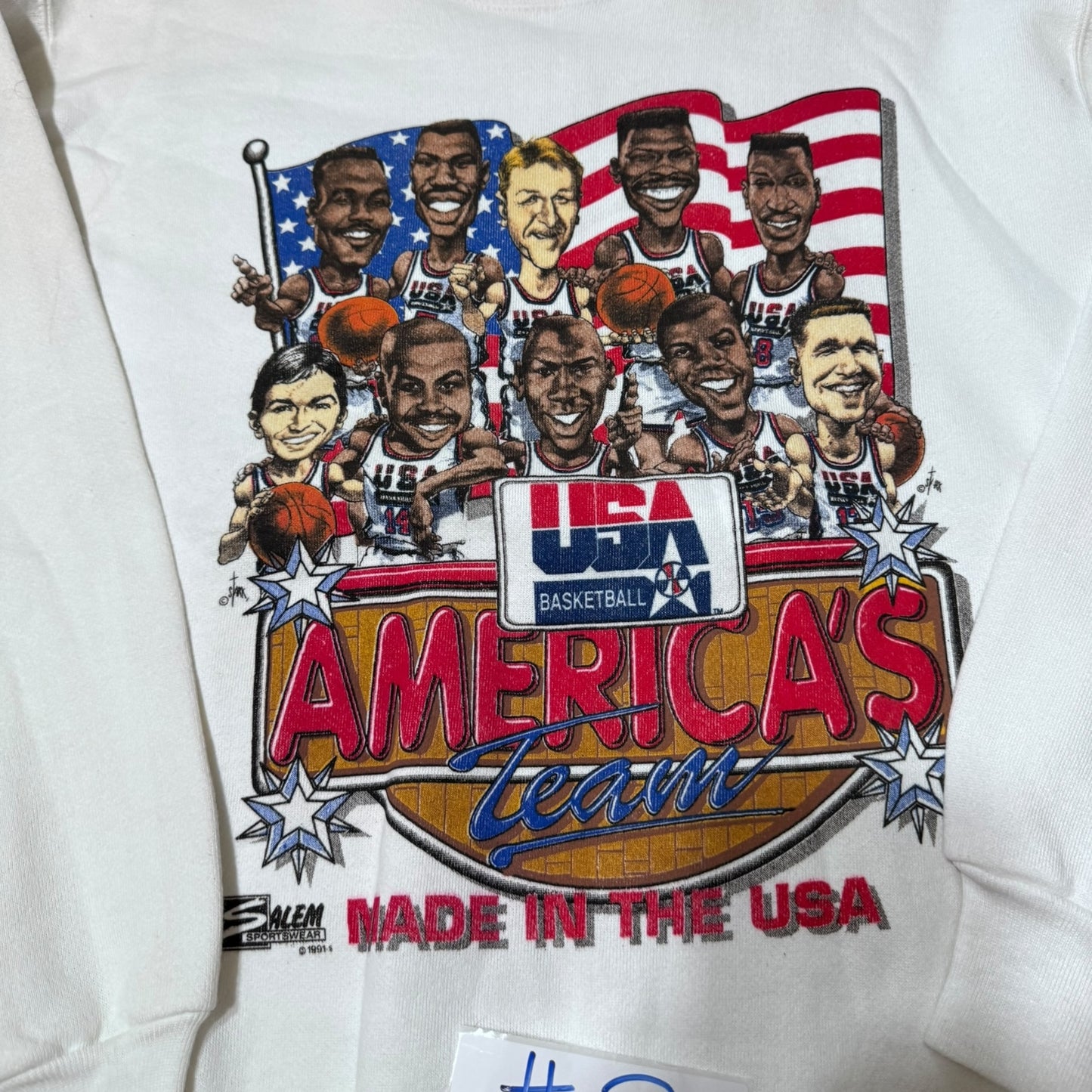 Vintage 1992 dream team USA nba basketball sweater