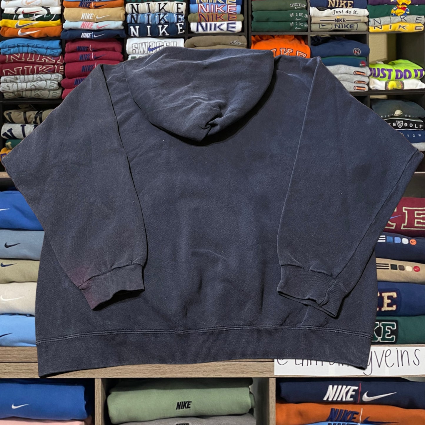 90s Nike center swoosh hoodie