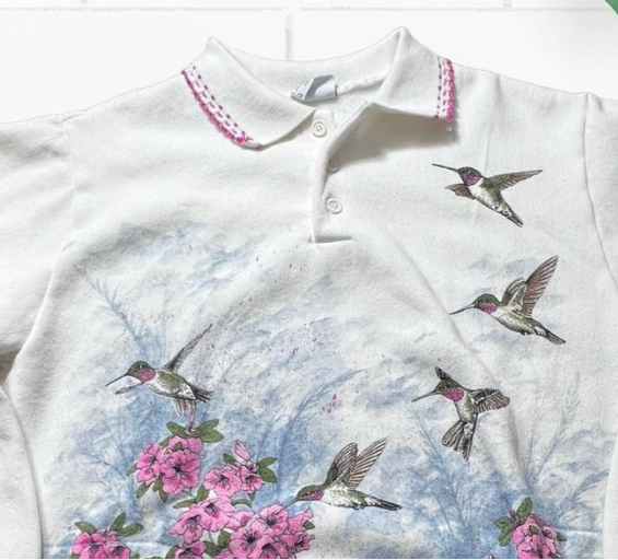 90s hummingbird nature flowers