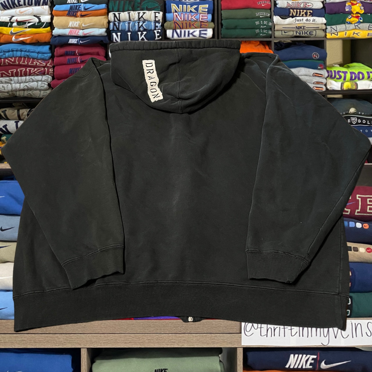 Y2K dragon skater hoodie