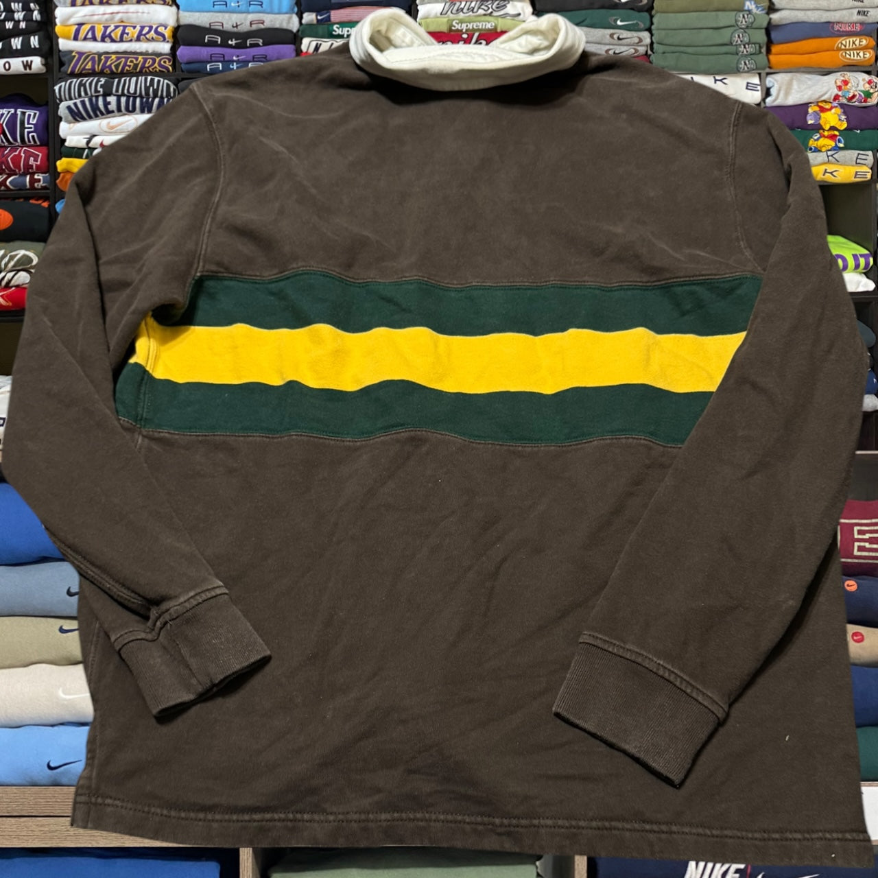 90s Ralph Lauren brown sweater (medium)