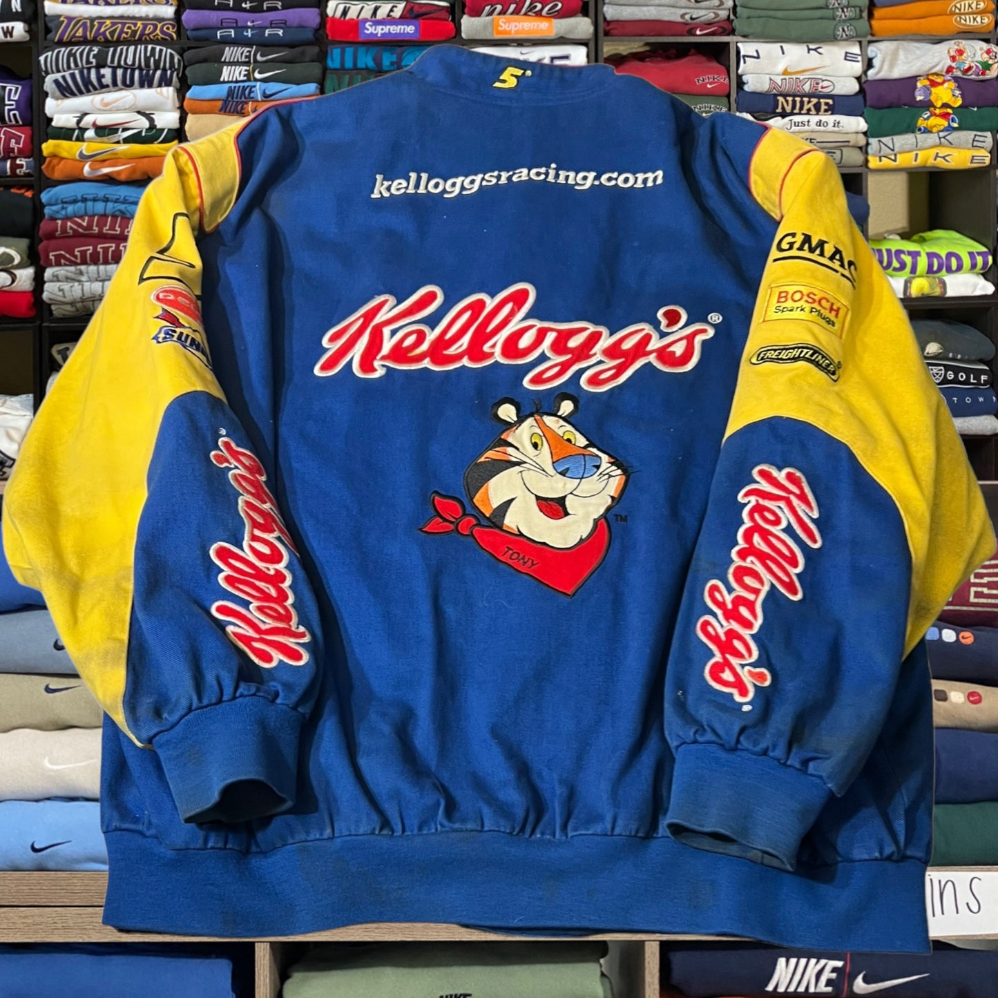 Vintage Jeff Hamilton nascar Kellogg jacket