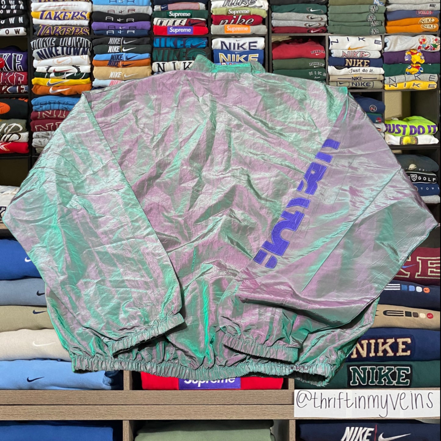90s surf style windbreaker