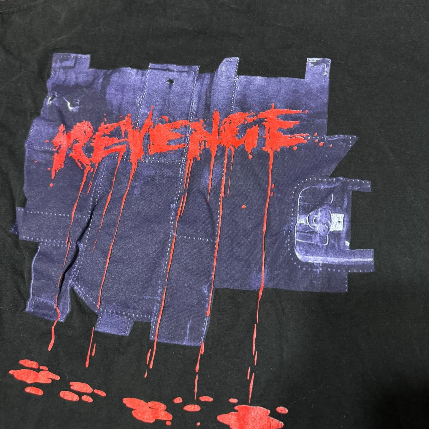 90s kiss band tour tee