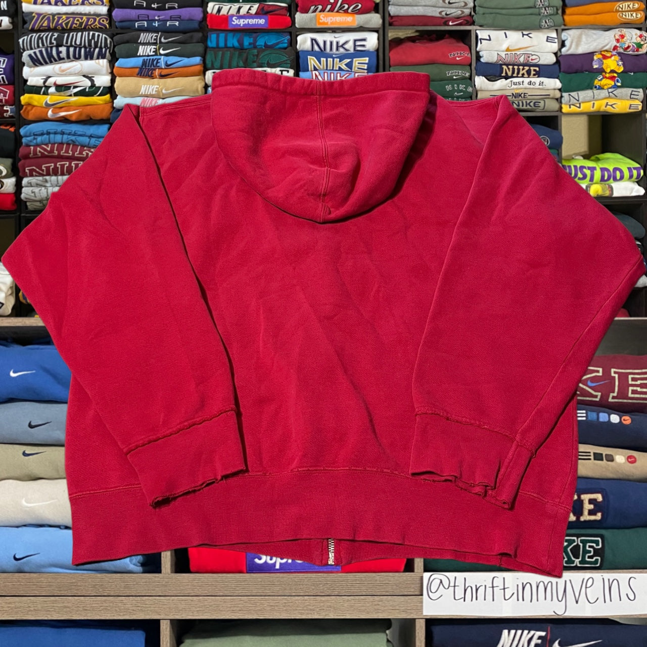 Y2K fox racing skater hoodie