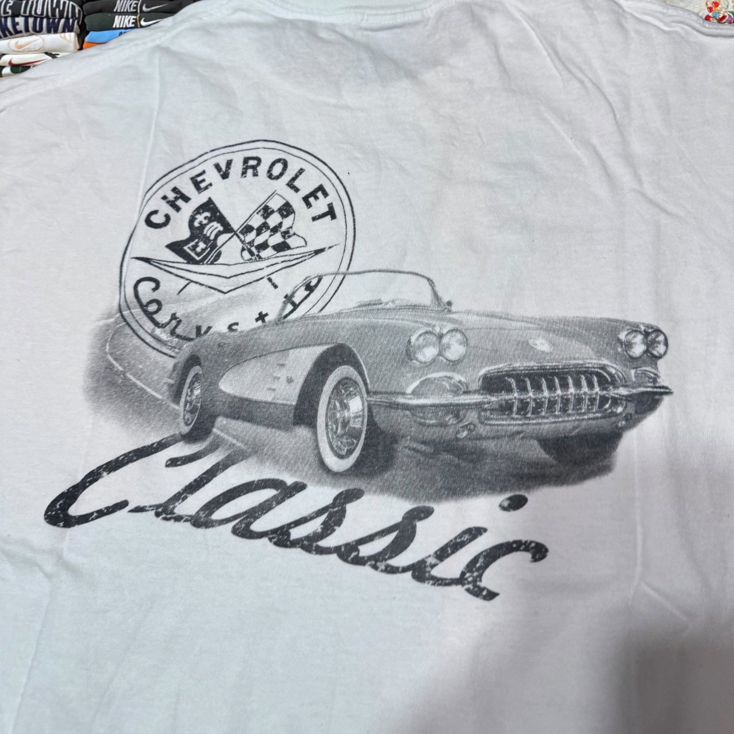 Y2K Chevrolet car shirt
