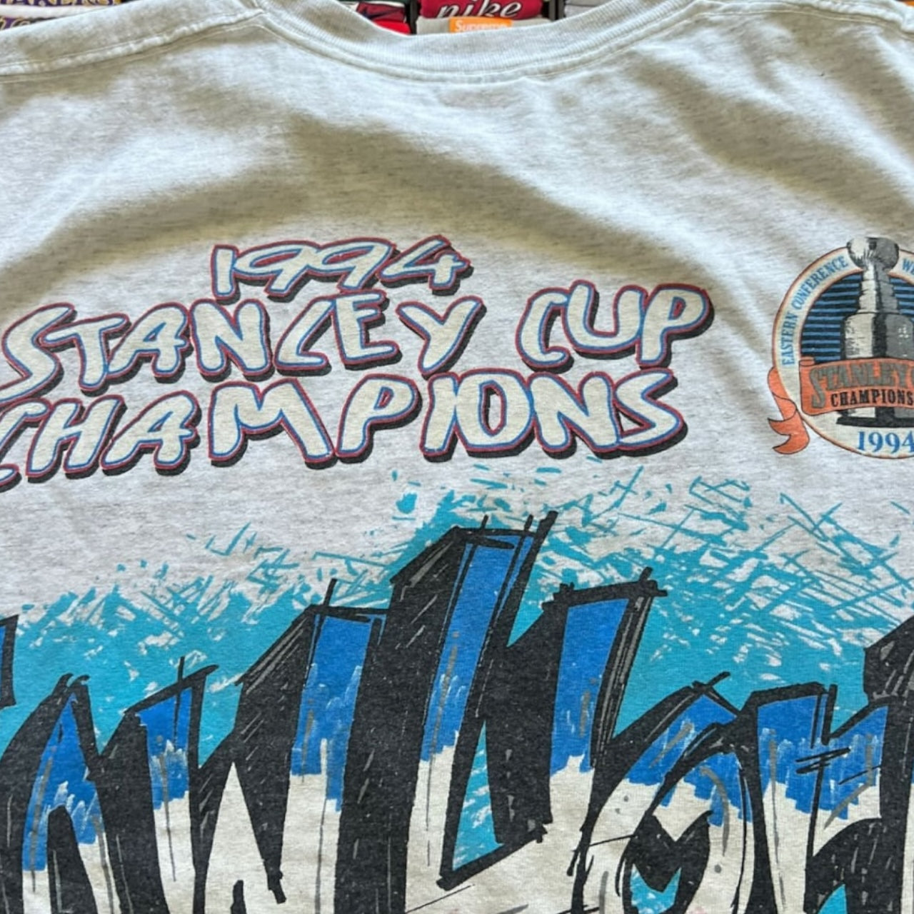 1994 New York rangers nhl hockey shirt ( large )