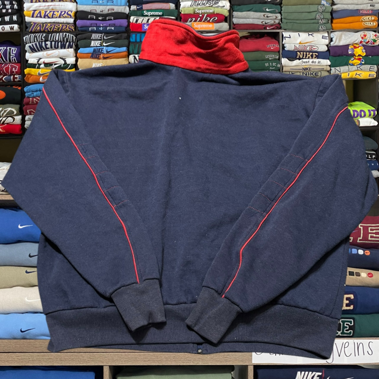 80s Nike full zip sweater (xlarge)