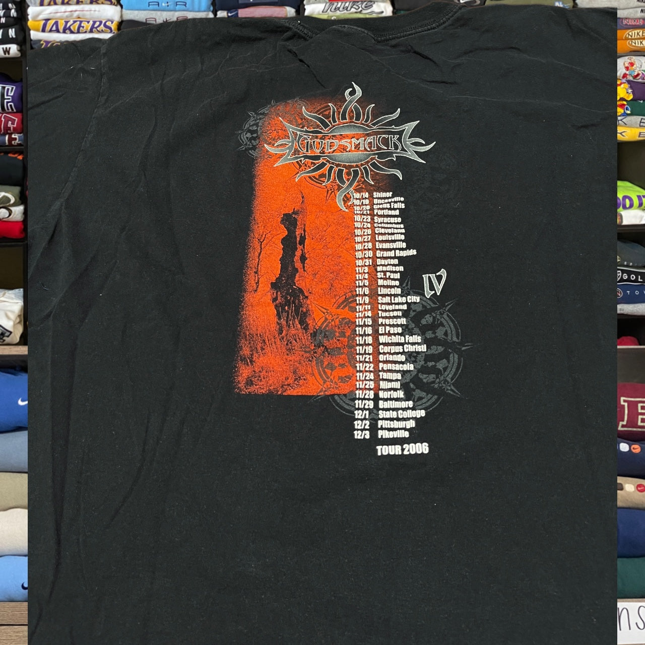 Y2k godsmack band shirt