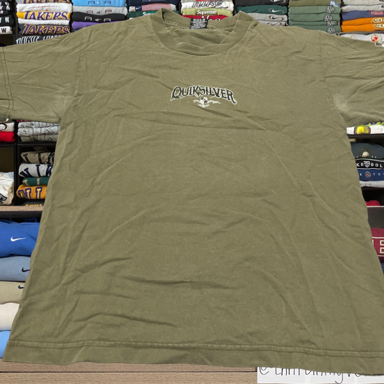Y2K quiksilver skater shirt