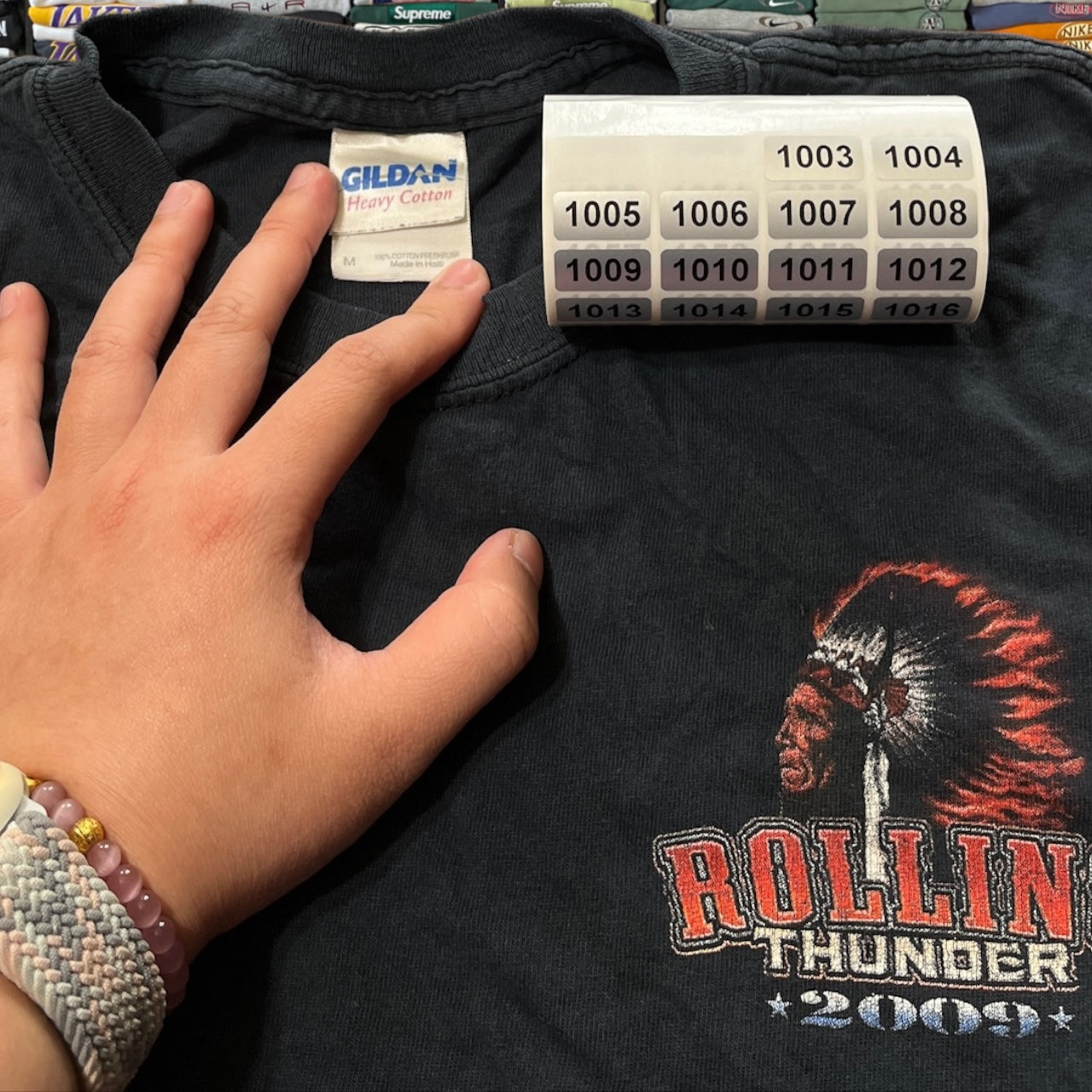 2009 rolling thunder shirt (medium)