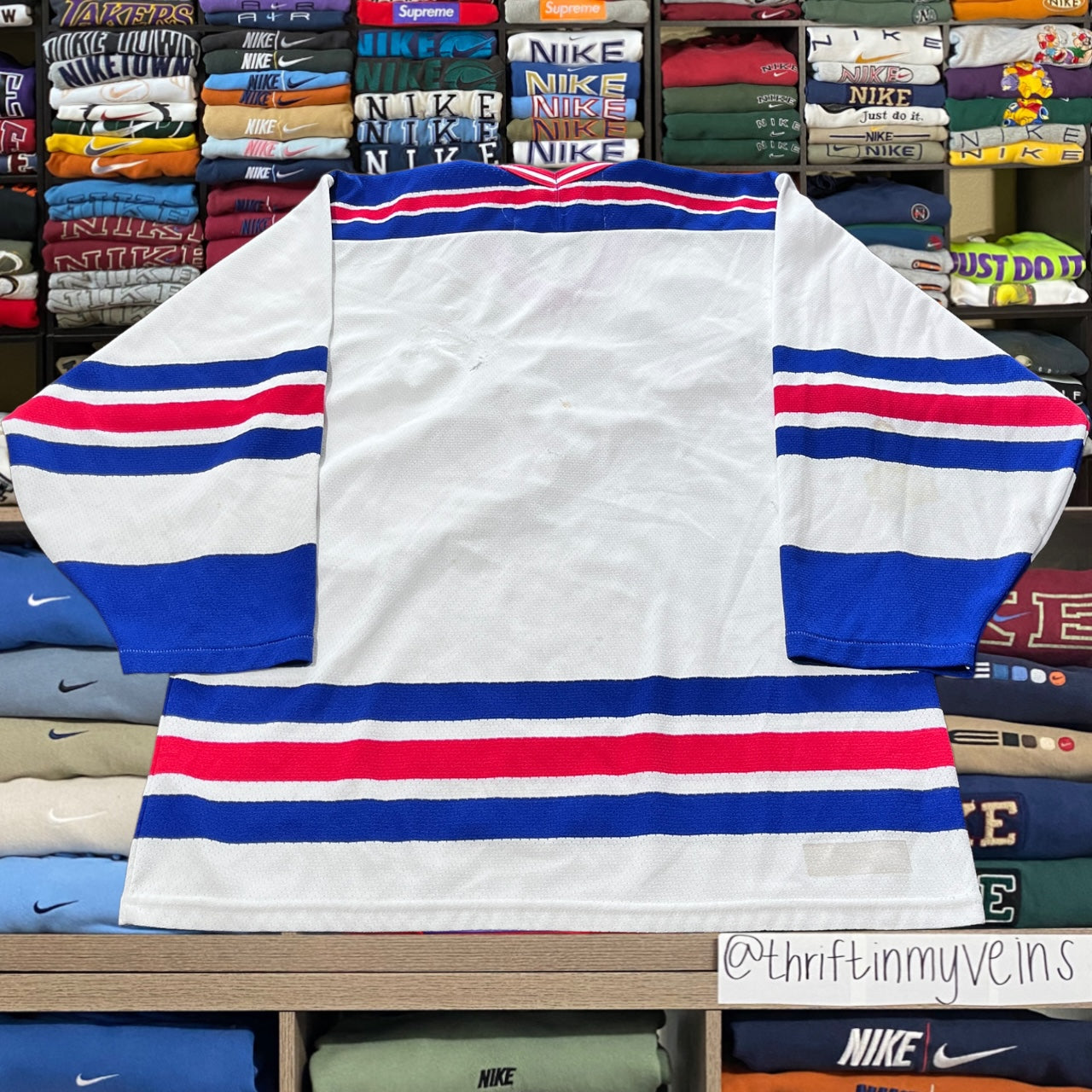 90s New York rangers nhl hockey ccm
