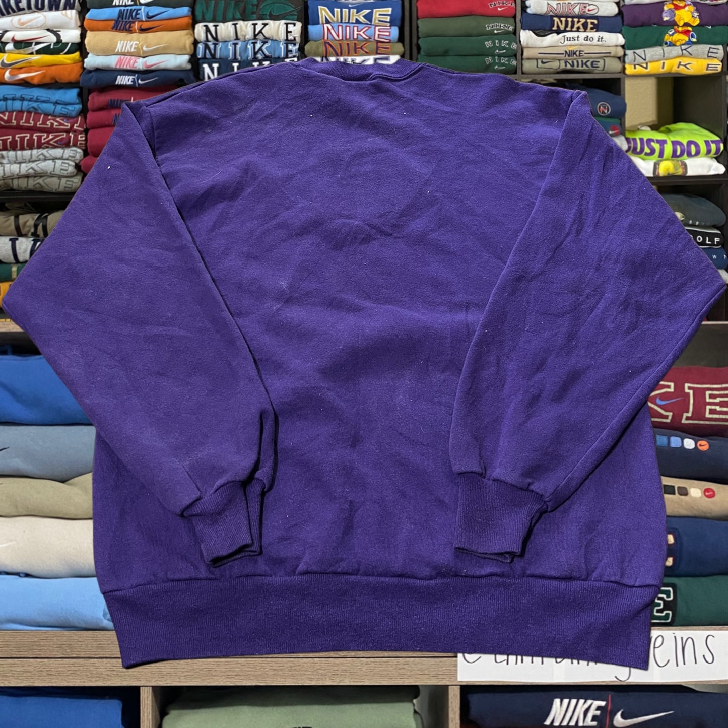 90s Mickey Mouse purple sweater