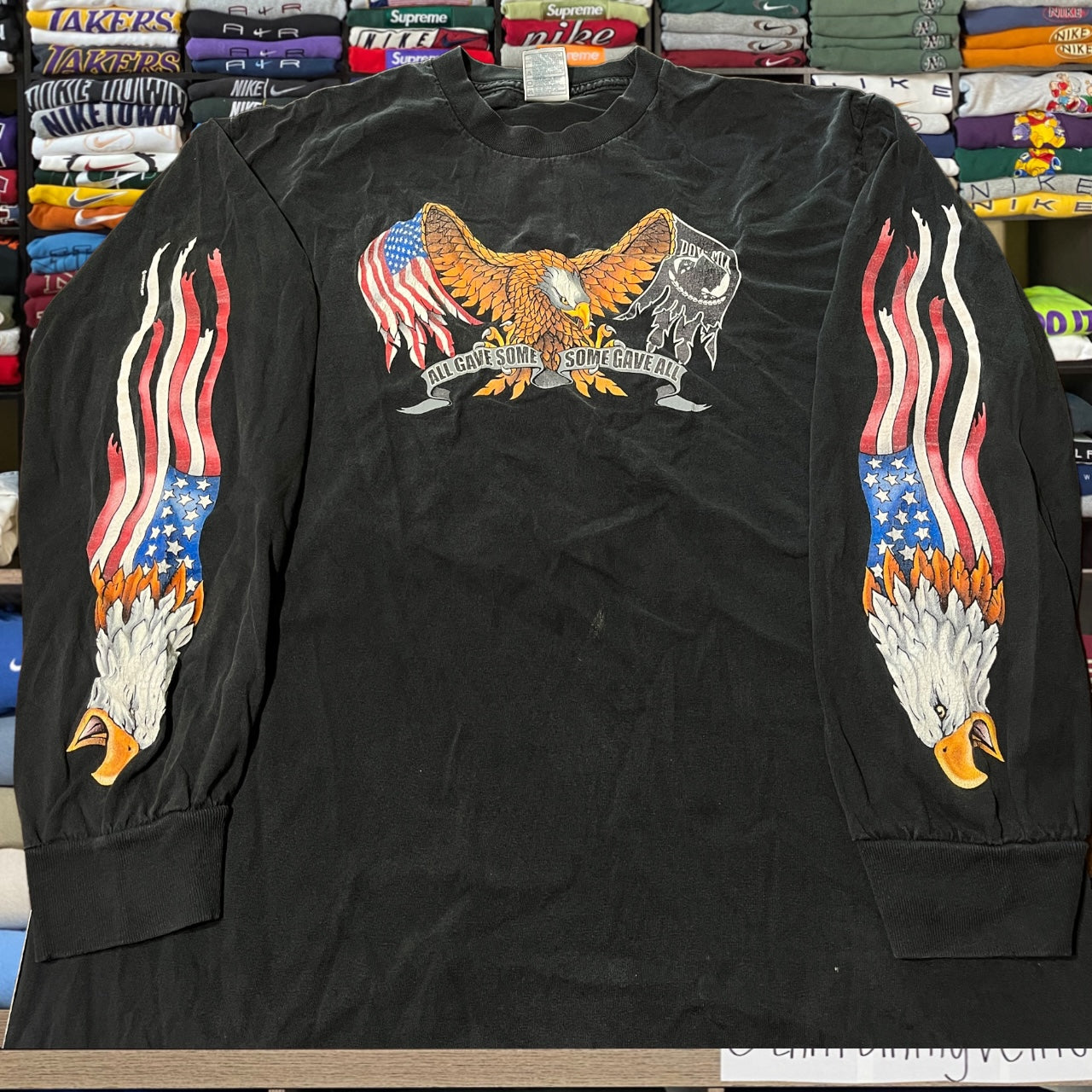 Y2K 2004 biker motorcycle eagle long sleeve