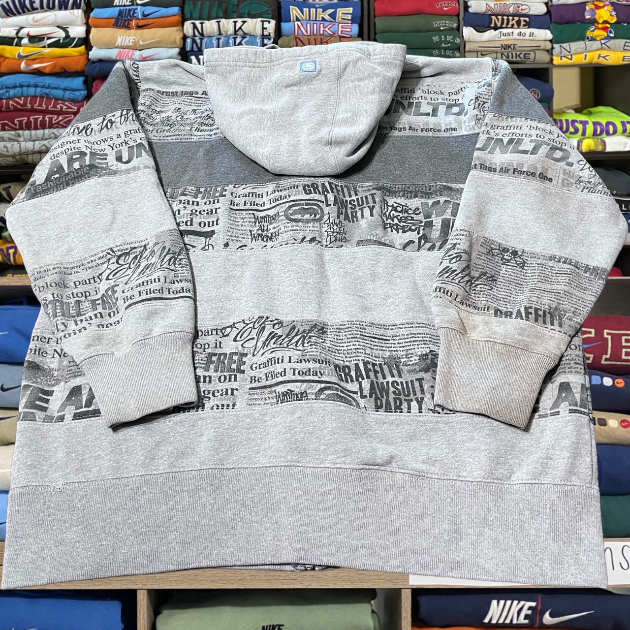 Y2K ecko unlimited skater hoodie
