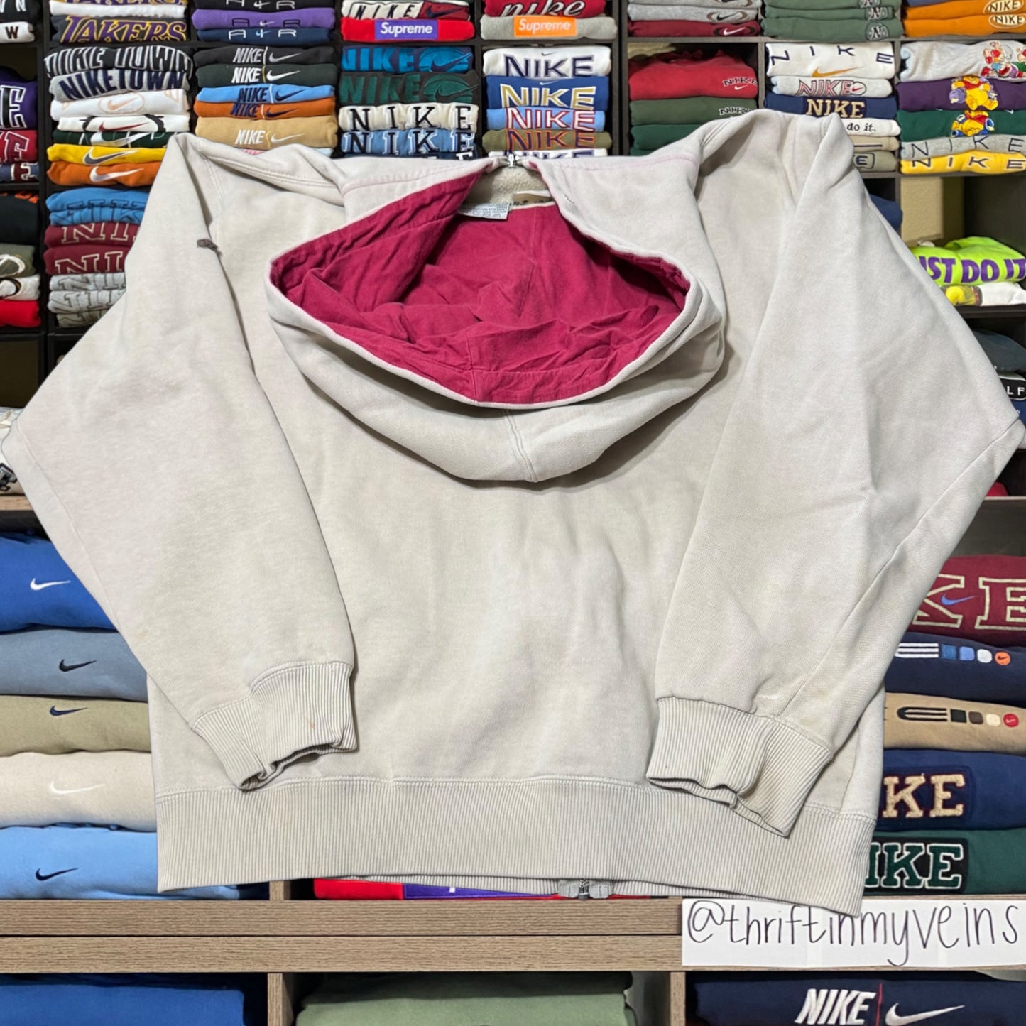 Y2K billabong full zip skate hoodie