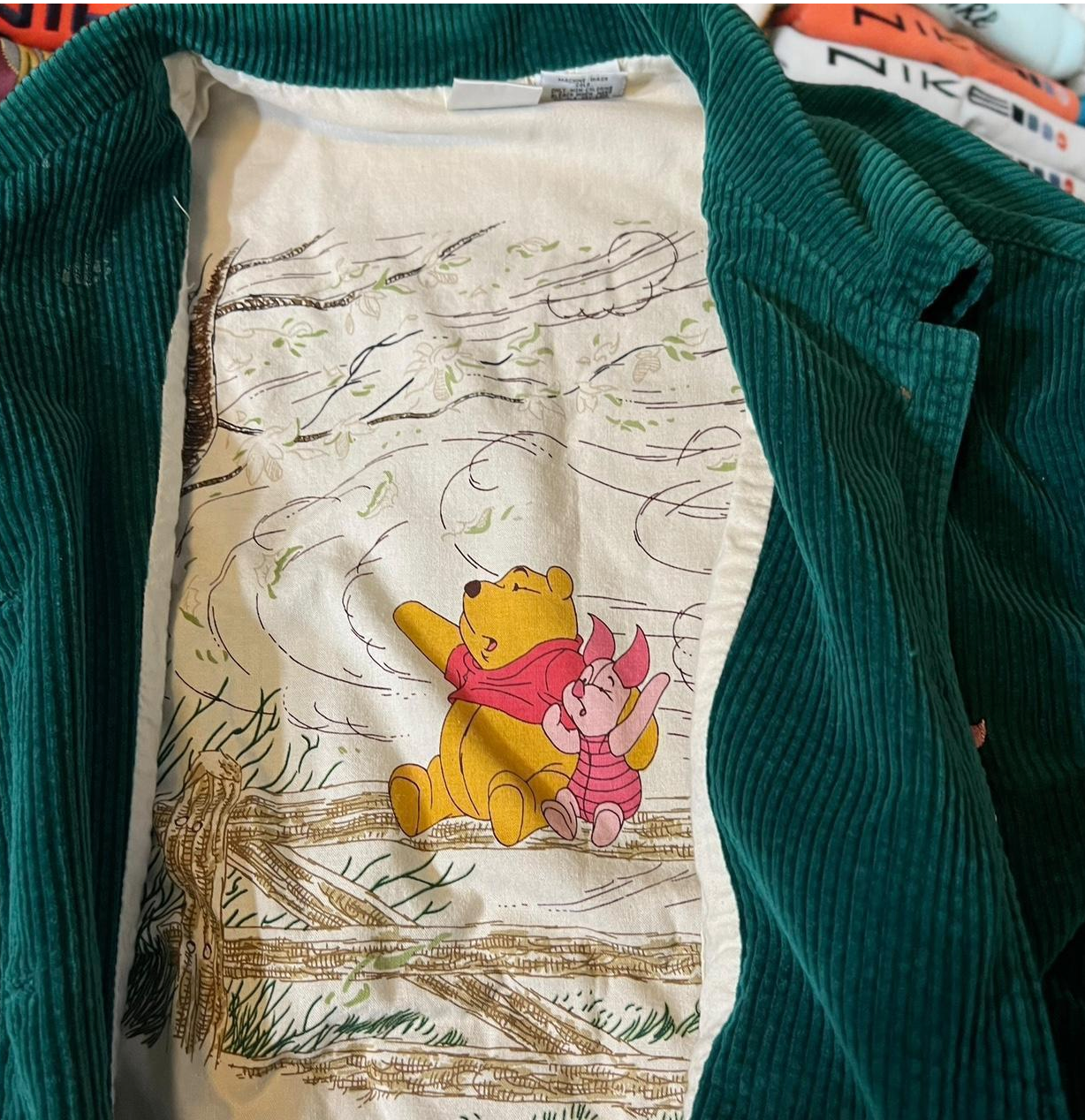 vintage 90s special edition winnie the pooh and friends jacket