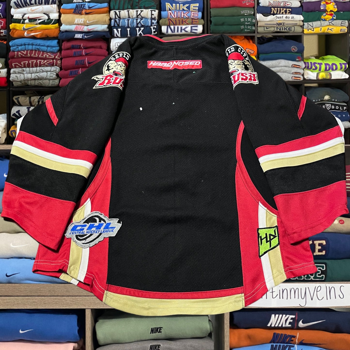 Rush CHL hockey jersey