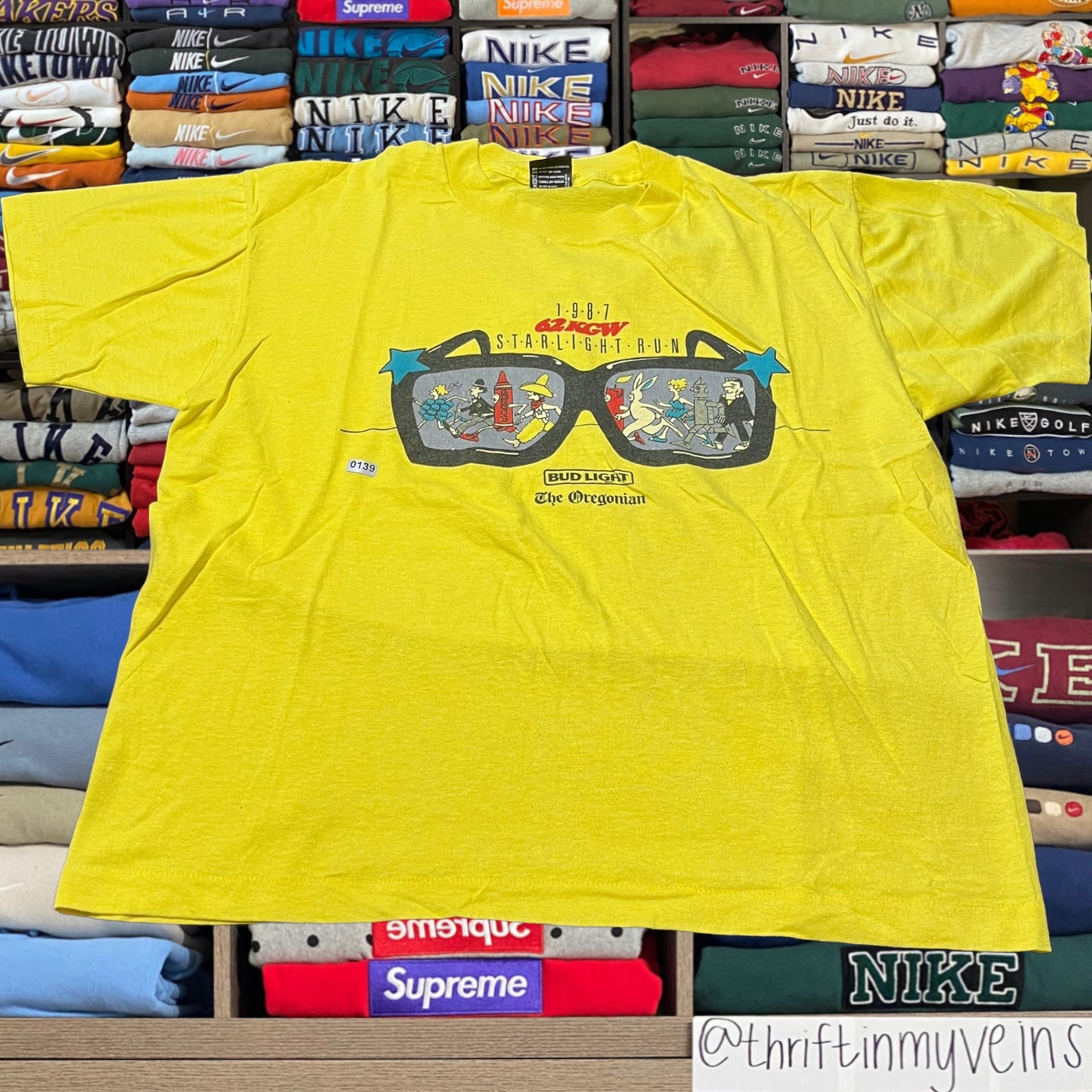 Vintage 1987 budlight shirt