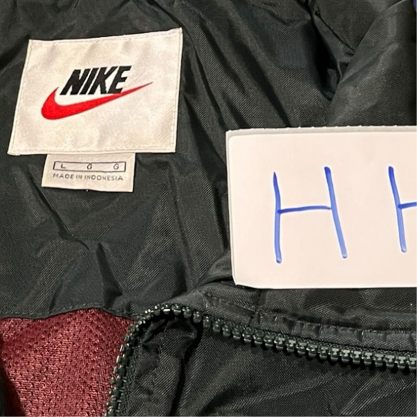 90s Nike windbreaker full zip jacket