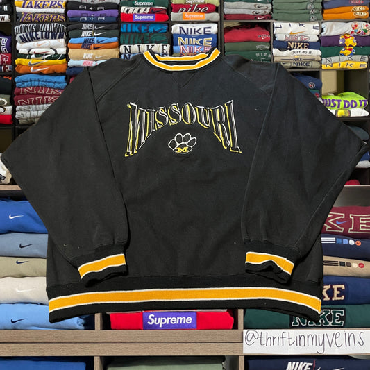 90s Missouri tigers university sweater