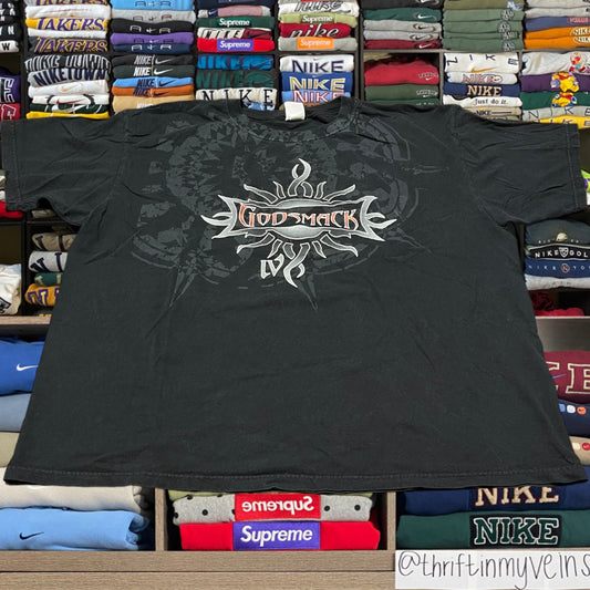 Y2k godsmack band shirt