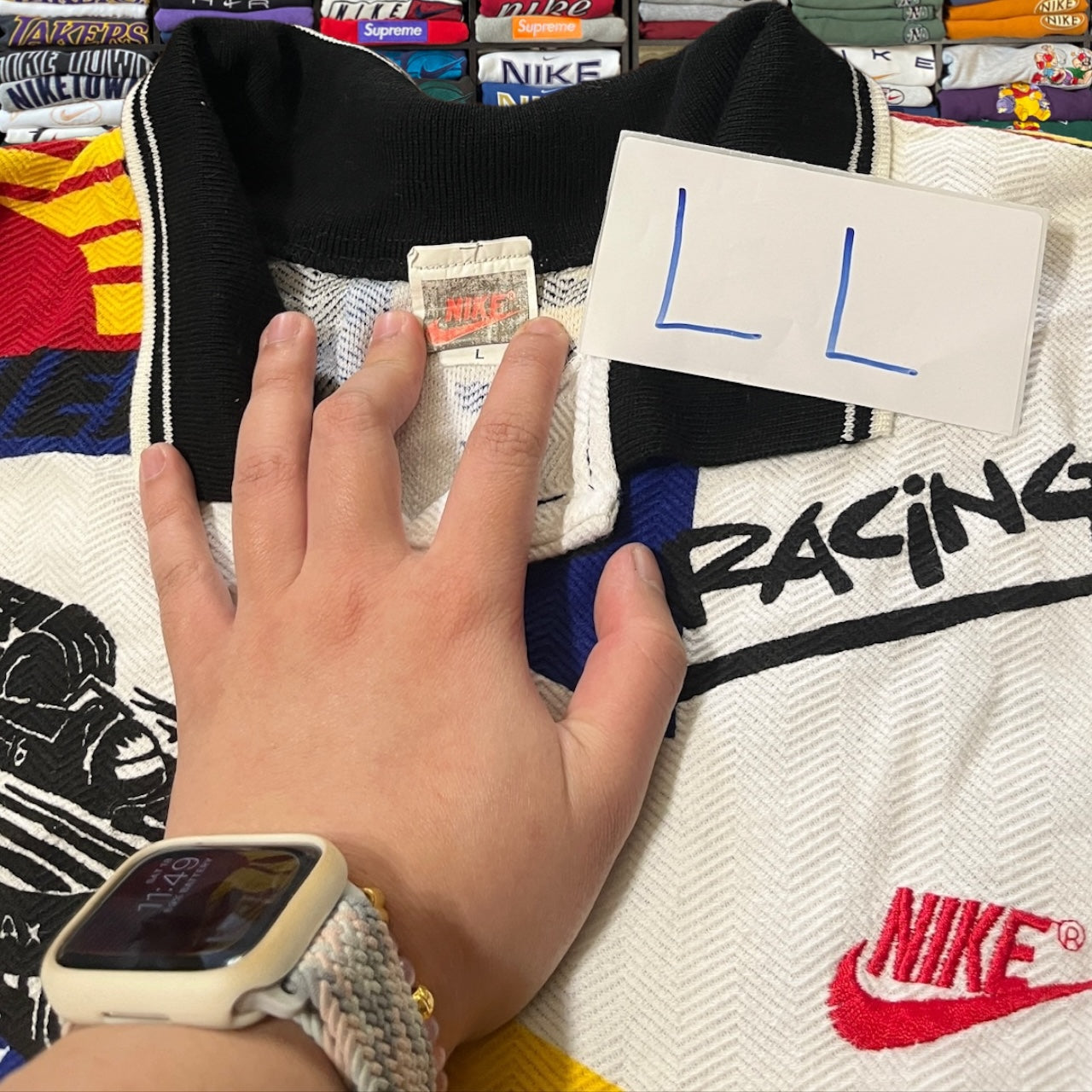 90s NIKE CPFM style collar shirt