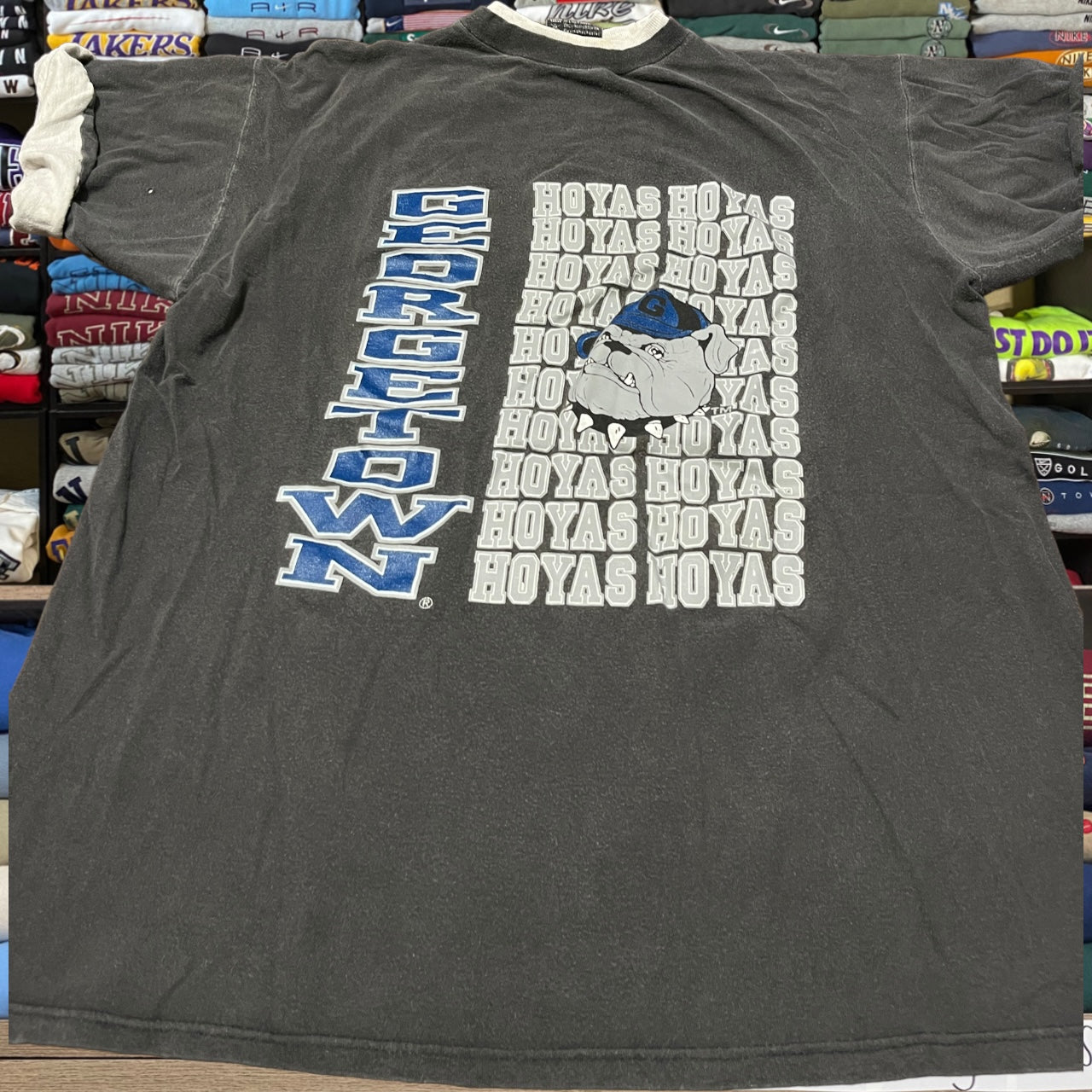 90s Georgetown university shirt