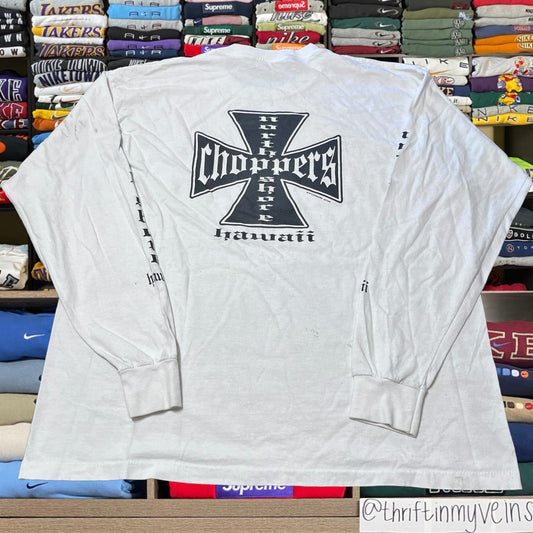90s choppers Hawaii biker motorcycle shirt