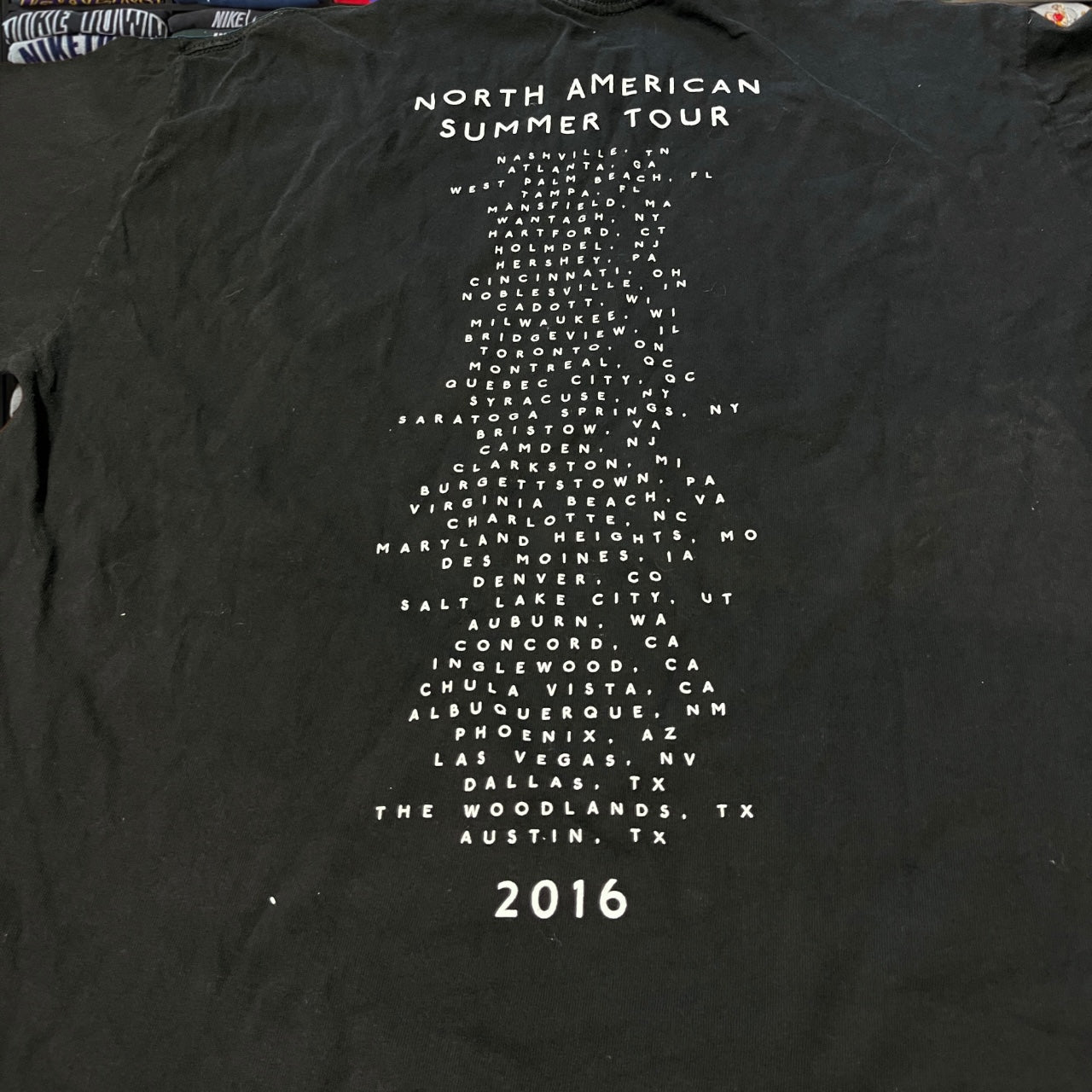 Marilyn Manson 2016 tour shirt
