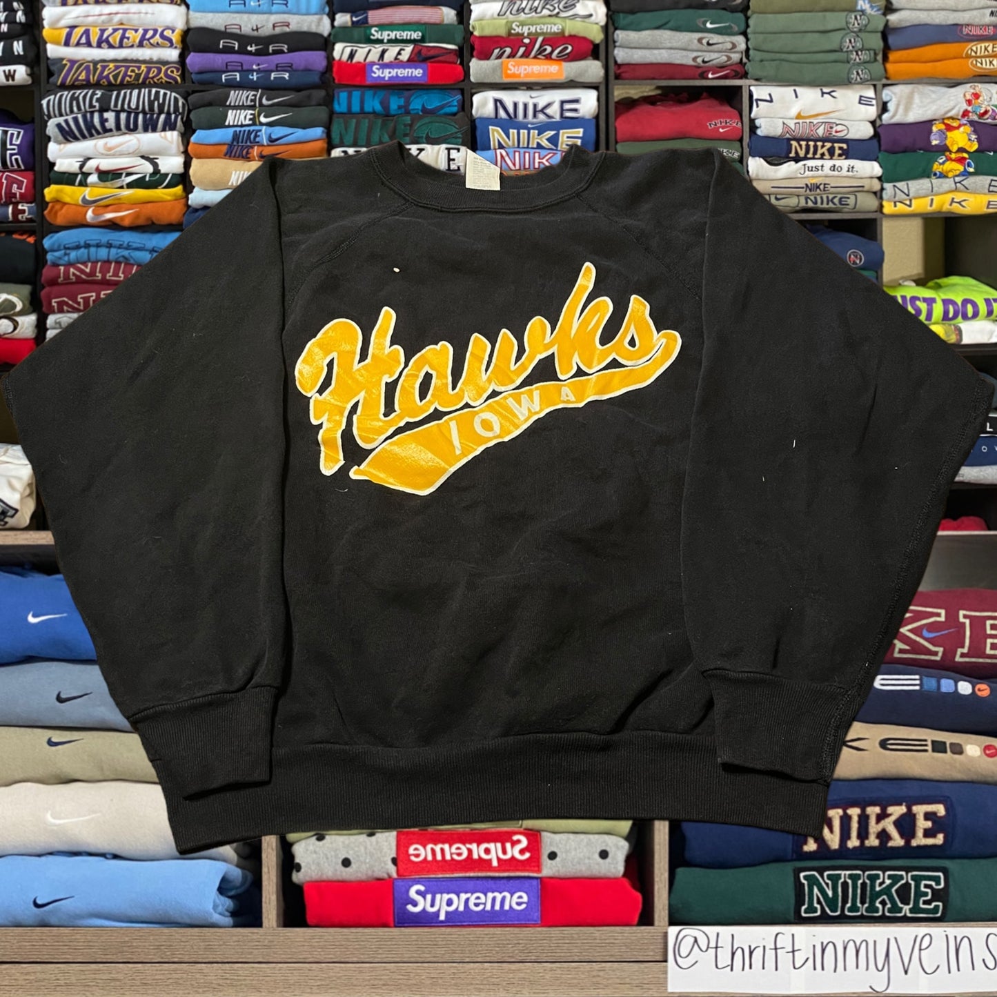 90s Iowa university sweater