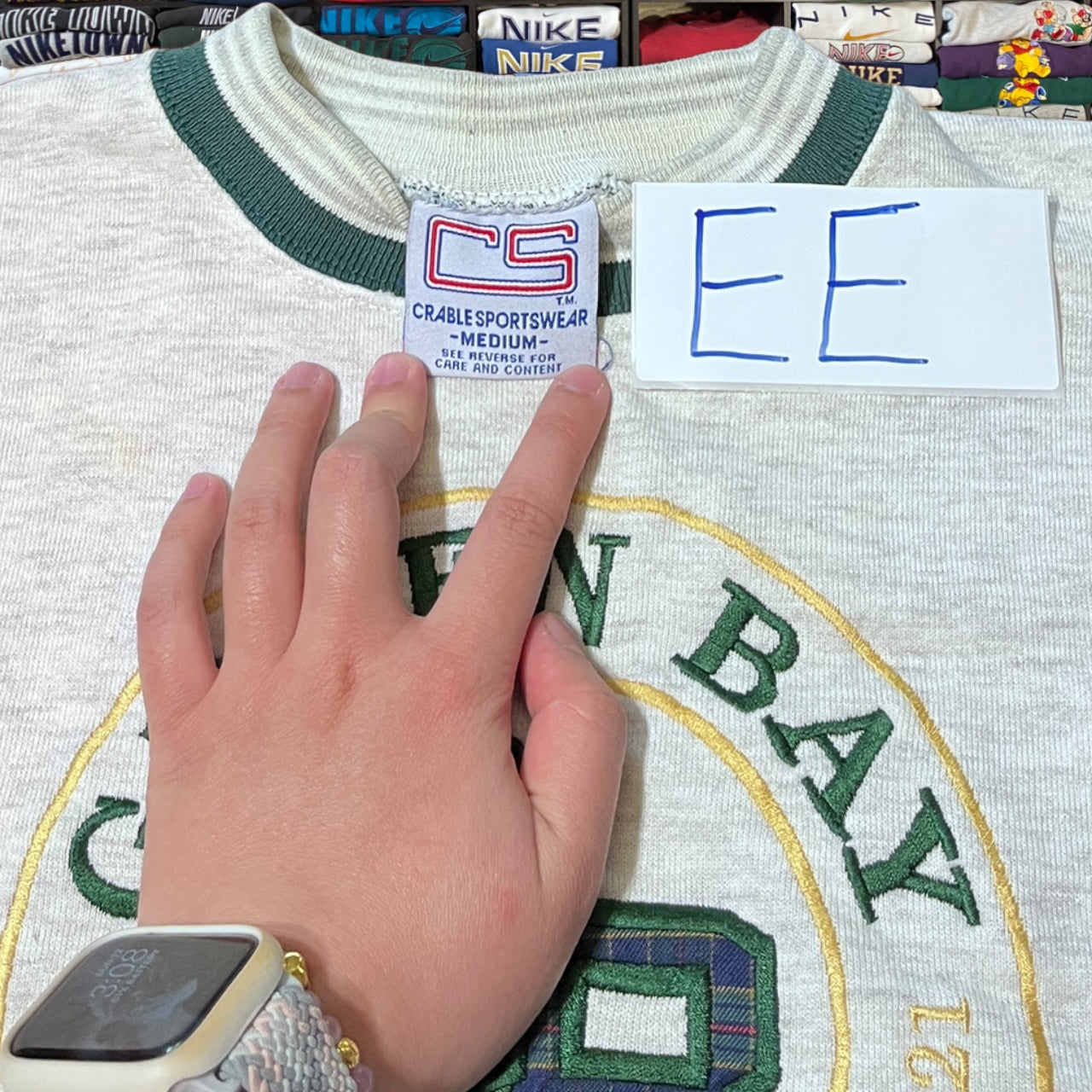 90s Green Bay packers nfl football sweater